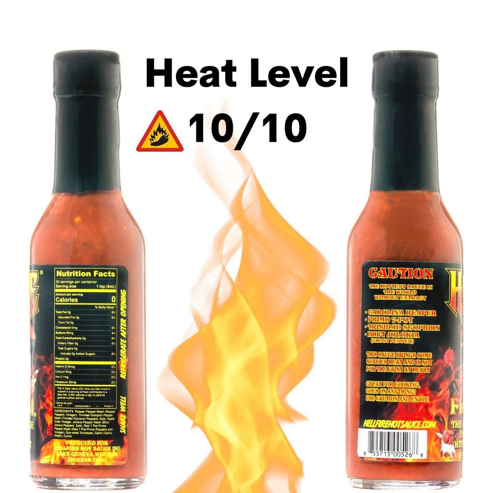 Hellfire Fiery Fool Hot Sauce