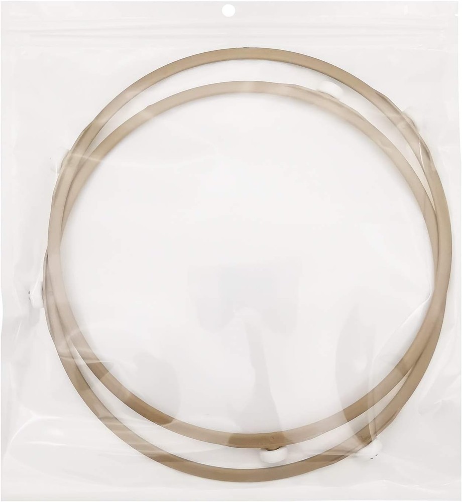 8.7" Microwave Turntable Ring - 15mm Rollers, Durable 2-Pack Replacement Parts