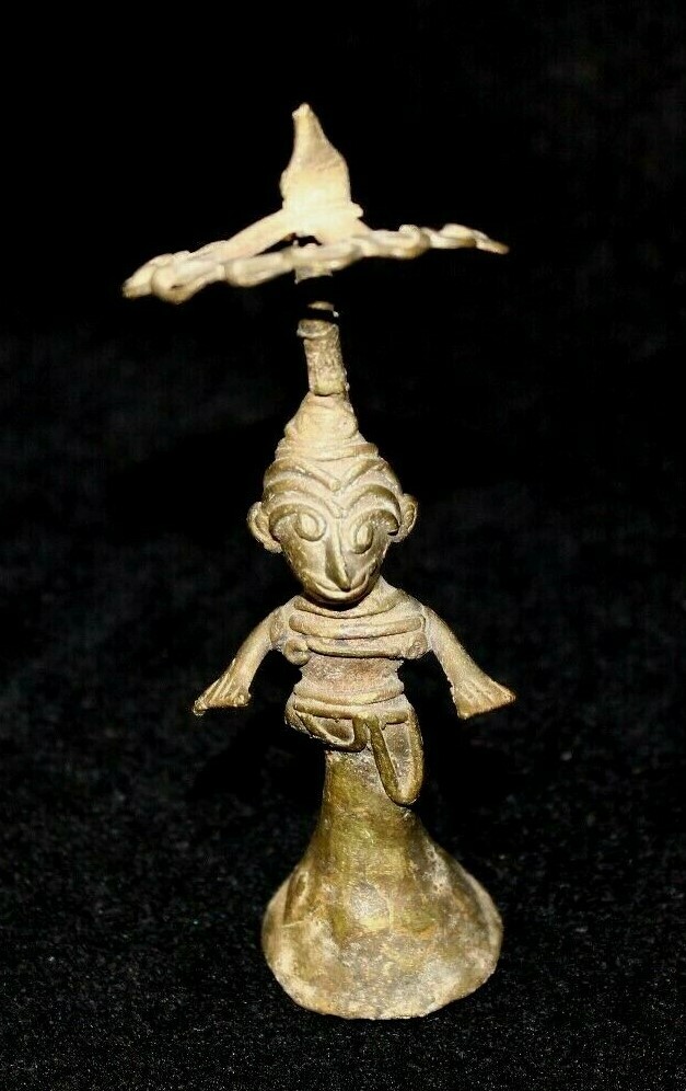 AUTHENTIC 19th CENTURY BRASS HINDU DIETY