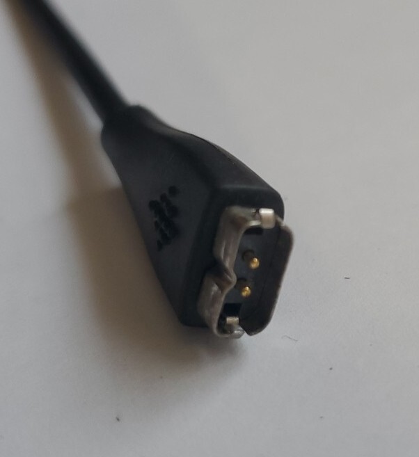 System-S Super Short USB Cable Charger for Fitbit Charge HR 9" Long