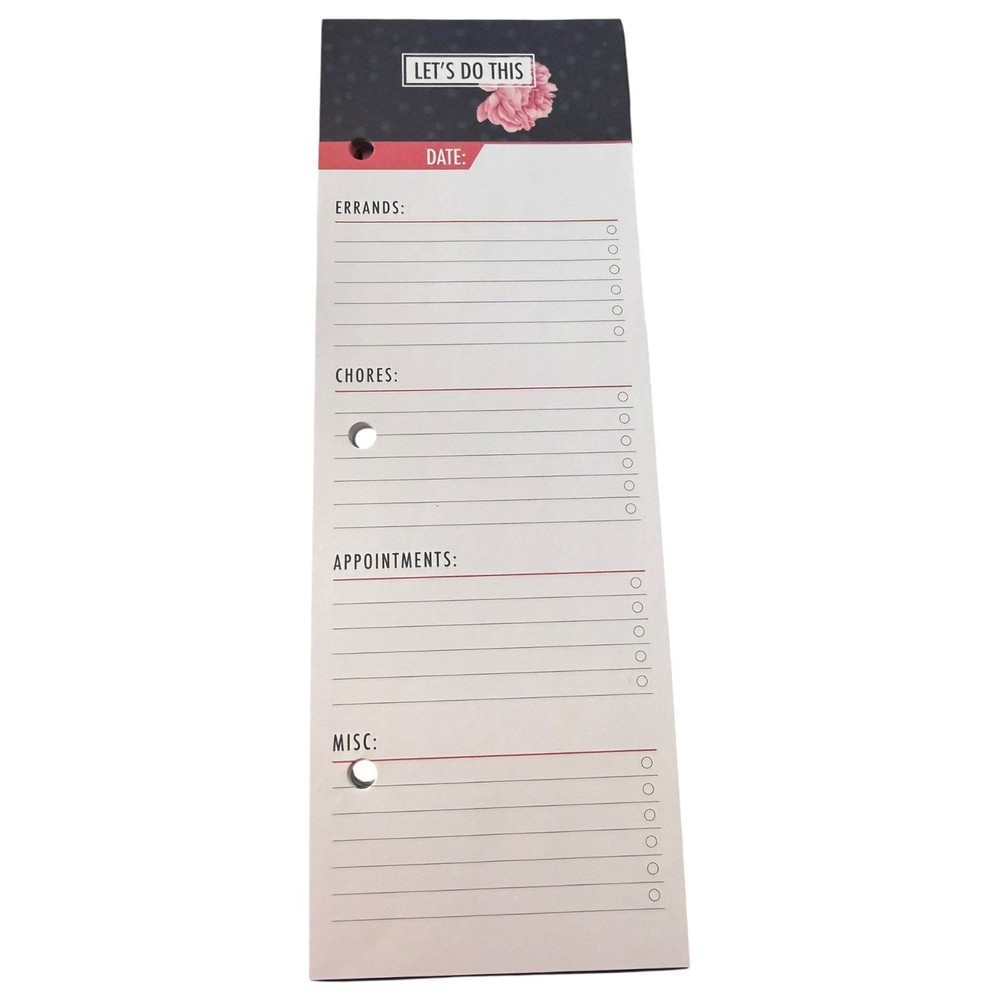 My Plan My Way 50 Sheets Task Pad Let's Do This