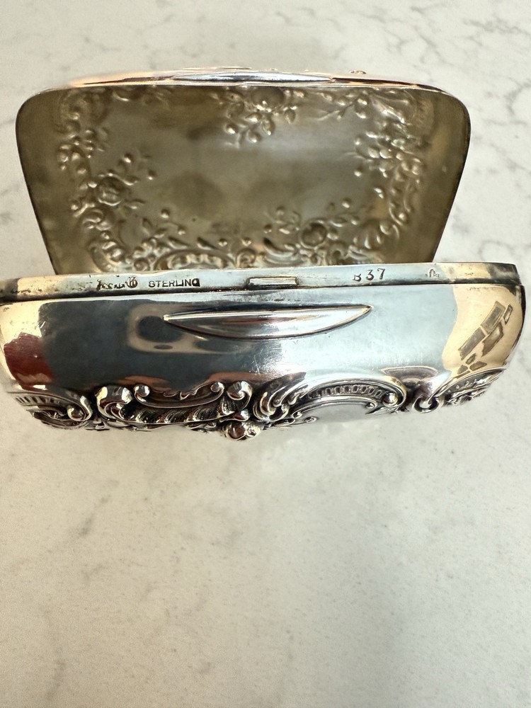 Gorham Sterling Travel Soap Box