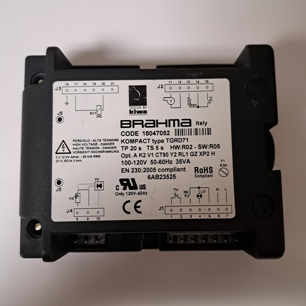 Heat Wagon HVF Brahma Flame Control Box, E40125