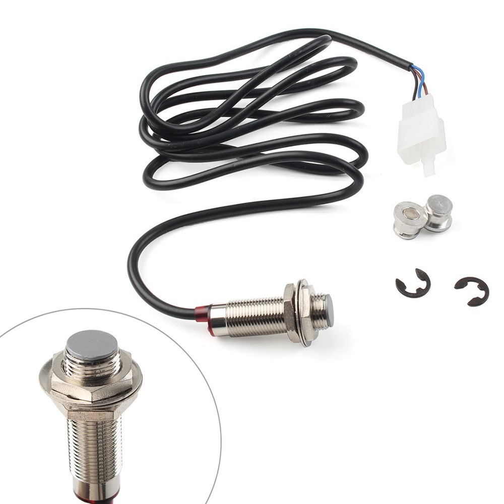 Digital ATV Odometer Sensor Cable Magnet For Motorcycle Speedometer Tachometer