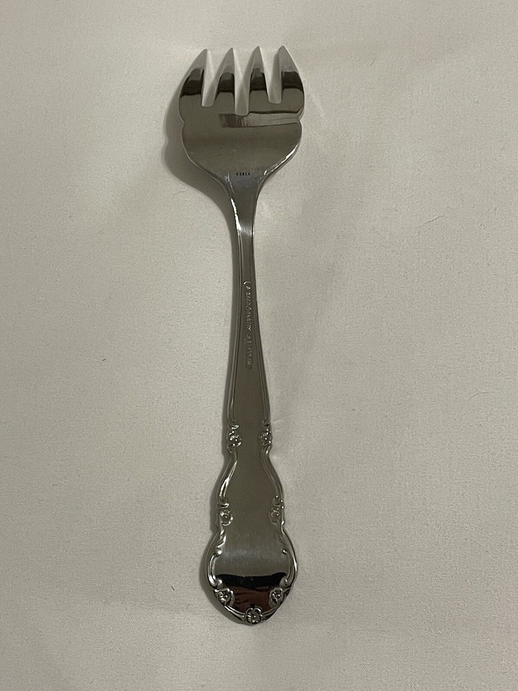 Reed & Barton DICKENSON Medium Cold Meat Serving Fork 8 1/2"