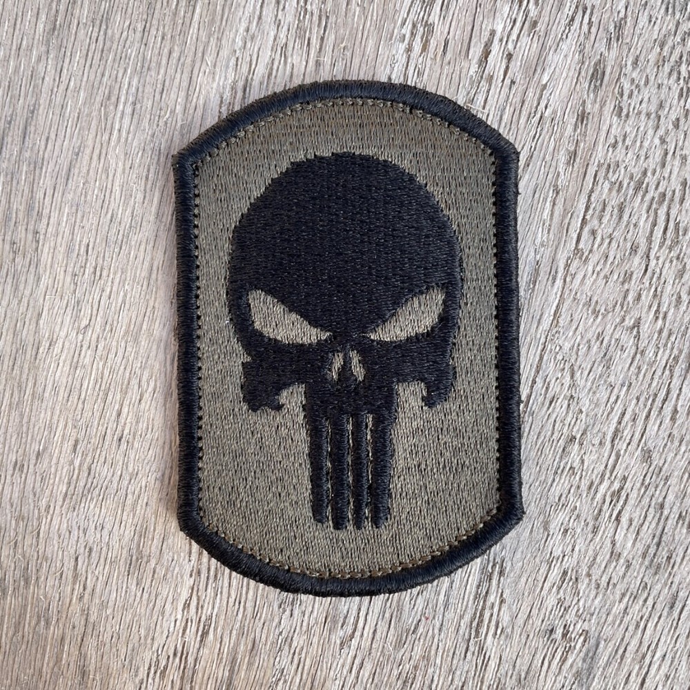 Punisher Morale Patch-Tactical Patch 3X2 Hook and Loop Made in USA