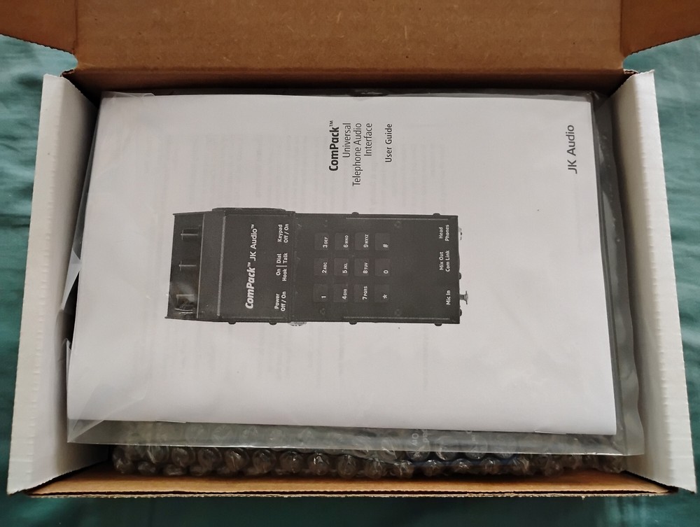 JK Audio ComPack Universal Telephone Audio Interface