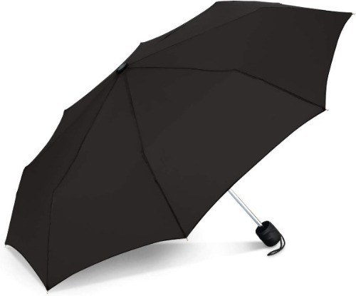 Umbrellas Rain Essentials Manual Compact Black One Size