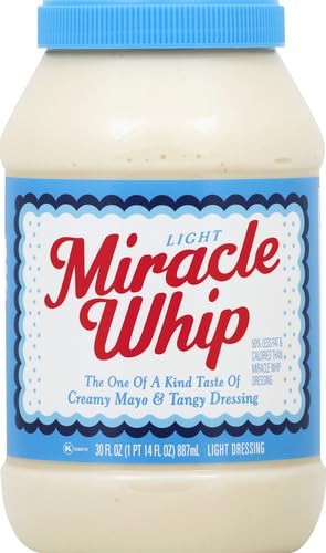 Miracle Whip Light Dressing (30 oz Jar) (Pack of 2) 30 Fl Oz