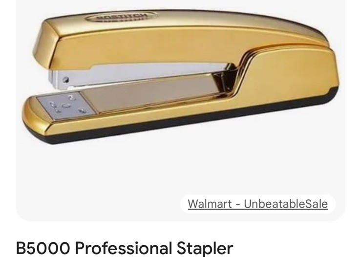 Bostitch Ascend Stapler B210- GOLD