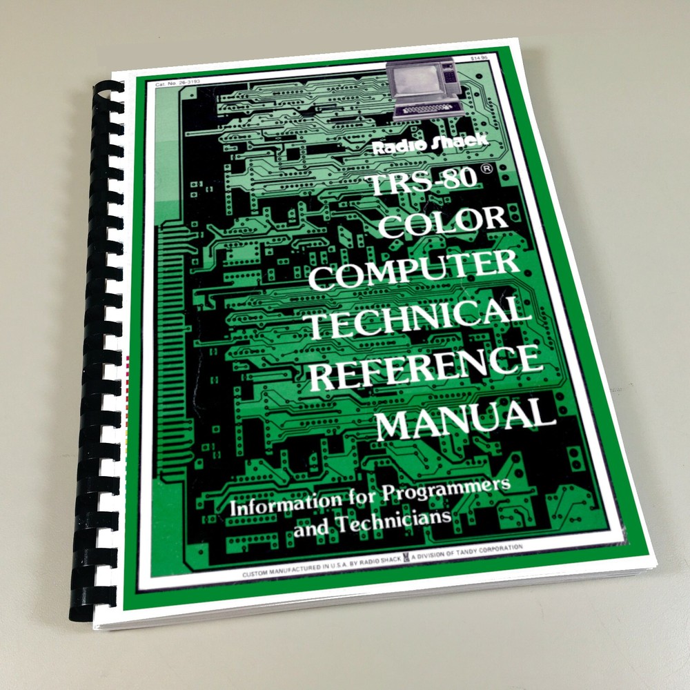 Radio Shack Tandy TRS-80 Color Computer Technical Reference Manual