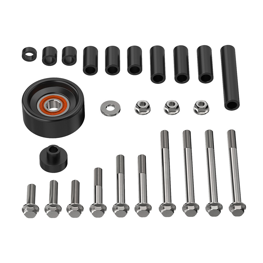 LS 508 AC Compressor Bracket And Alternator Power Steering Bracket Kit Swap