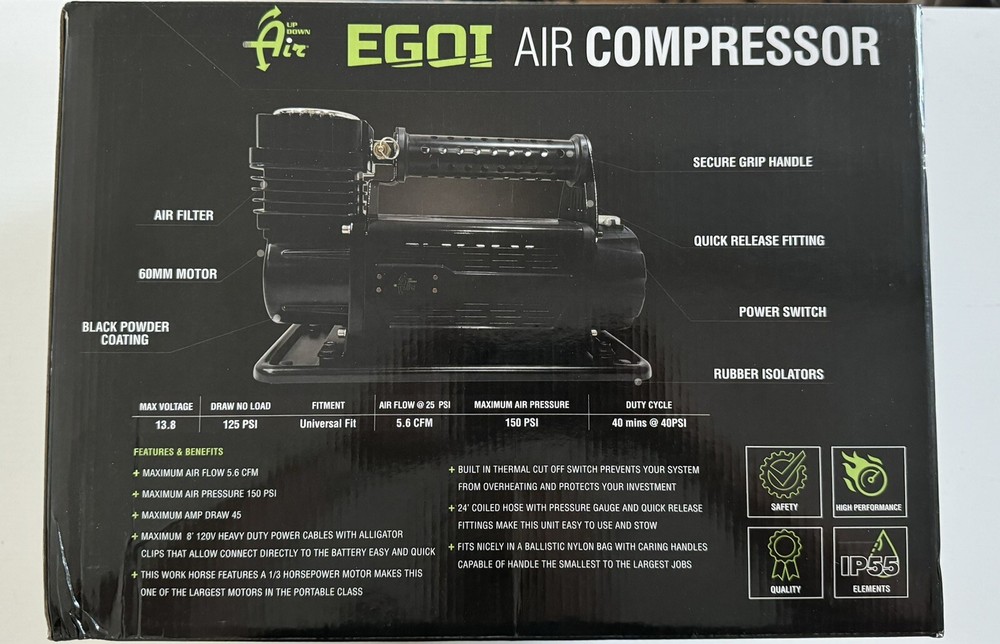 Up Down Air 12099917 Air Compressor