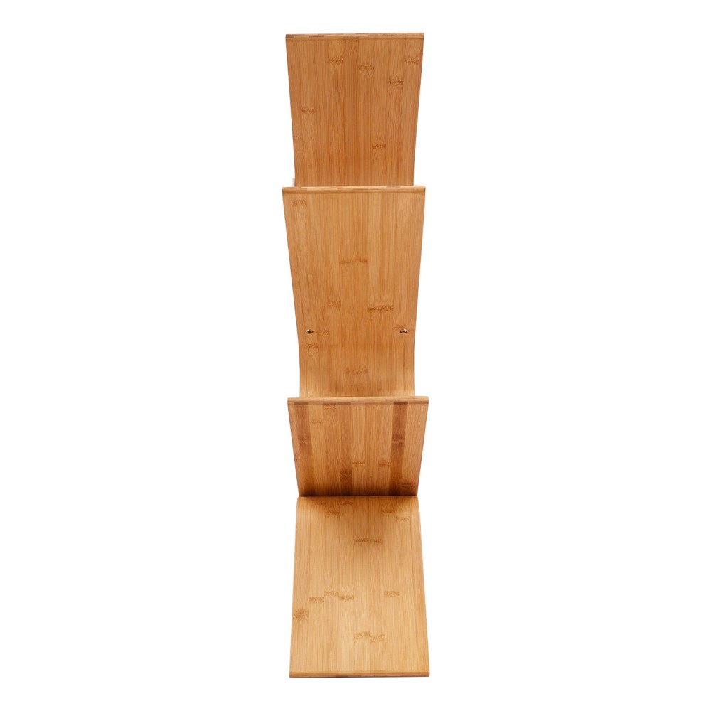 Modern 5-tier Rack Floor Standing Book Shelf Curved Tree Bookcase Tree Bookshelf