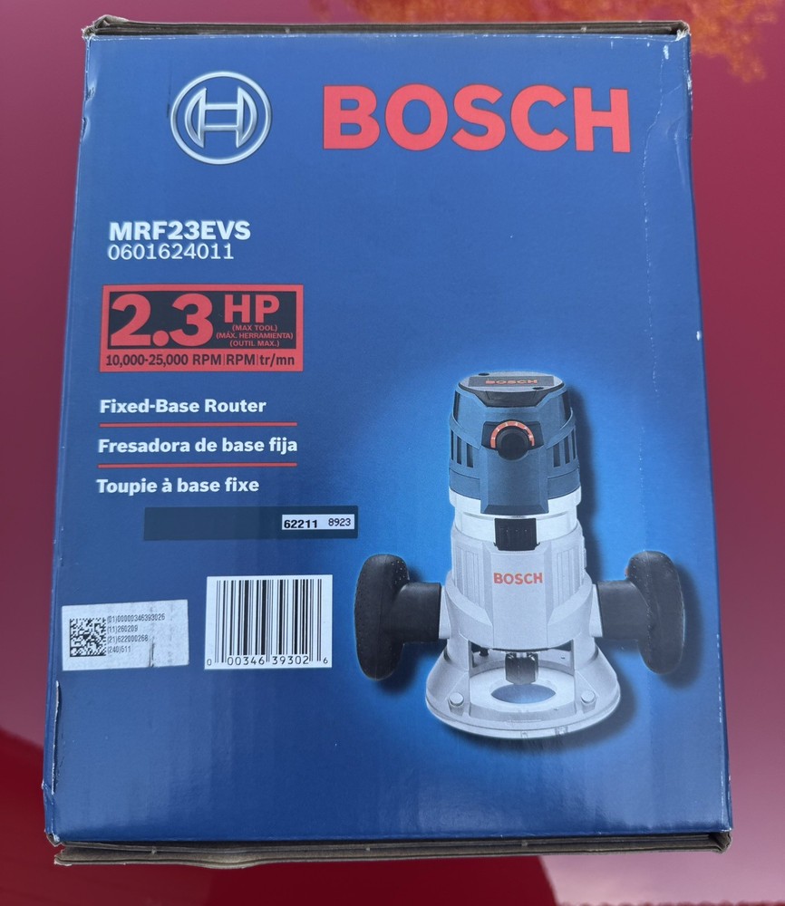 Bosch MRF23EVS 2.3 HP Electronic Fixed Base Router