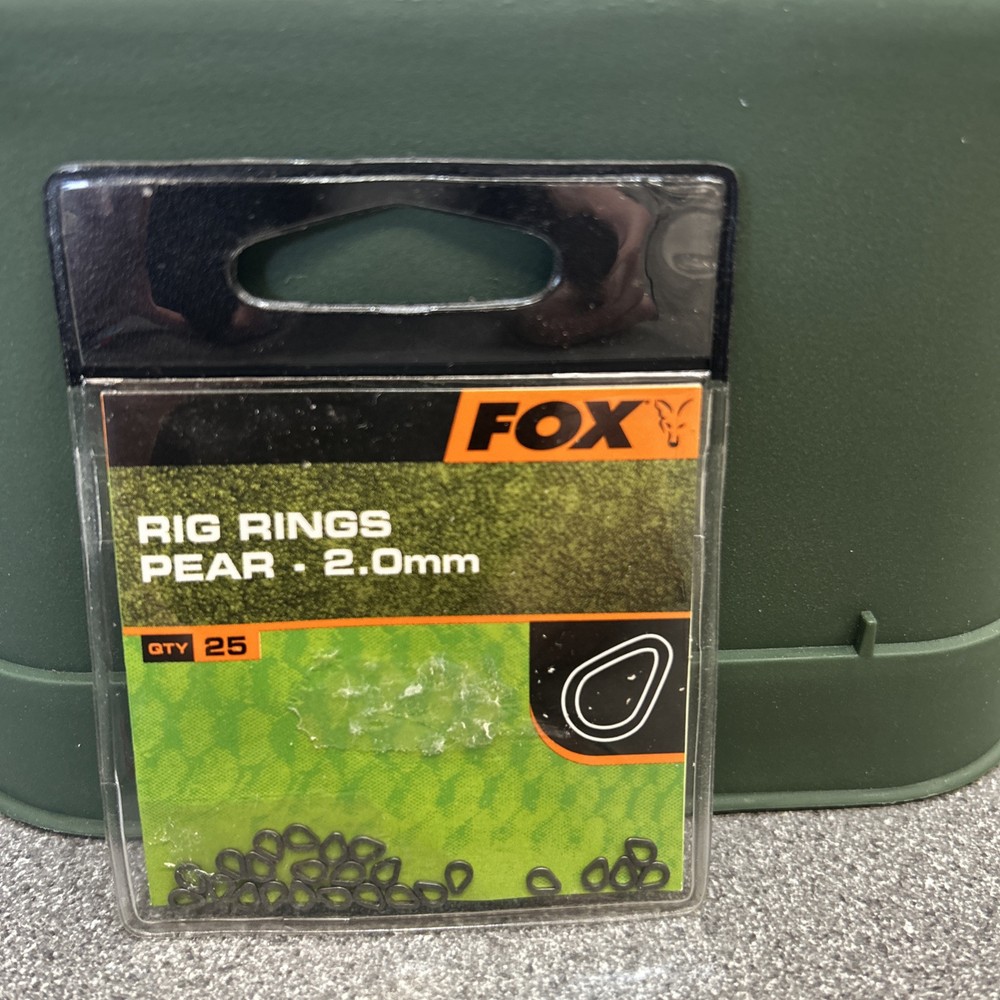 Fox Rig Rings Pear 2.0mm