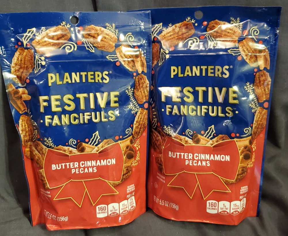 PLANTERS Butter Cinnamon Pecans (2-packs) ― BB May 2026
