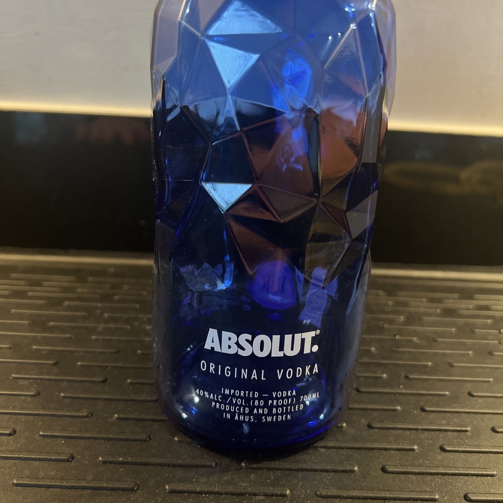 Absolute Vodka Limited Edition Blue Diamond Bottle 70cl