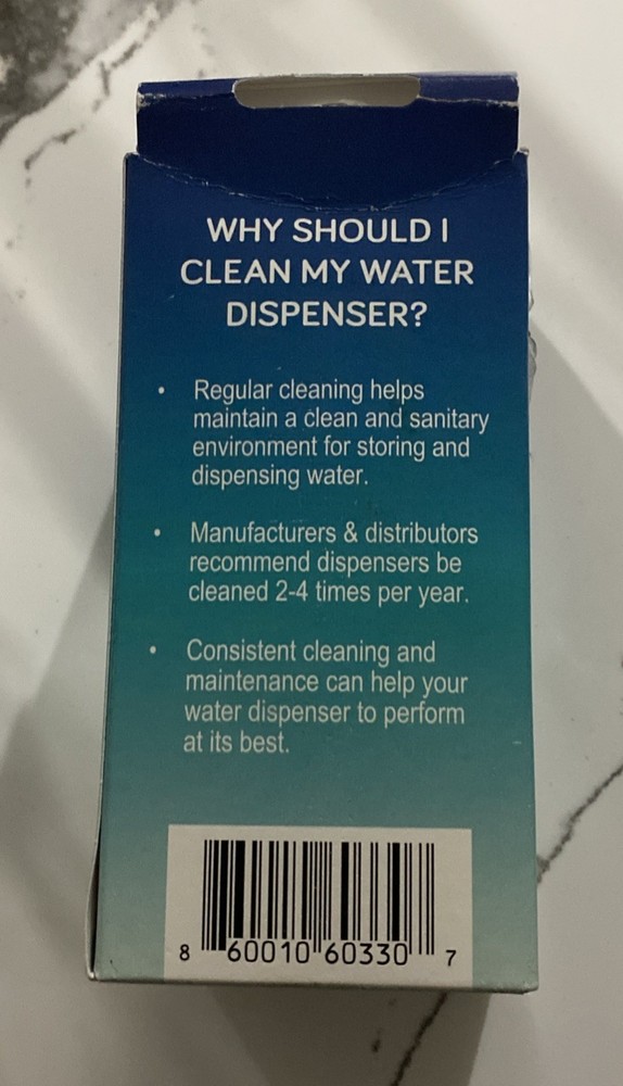 Water Cooler Cleaning Kit