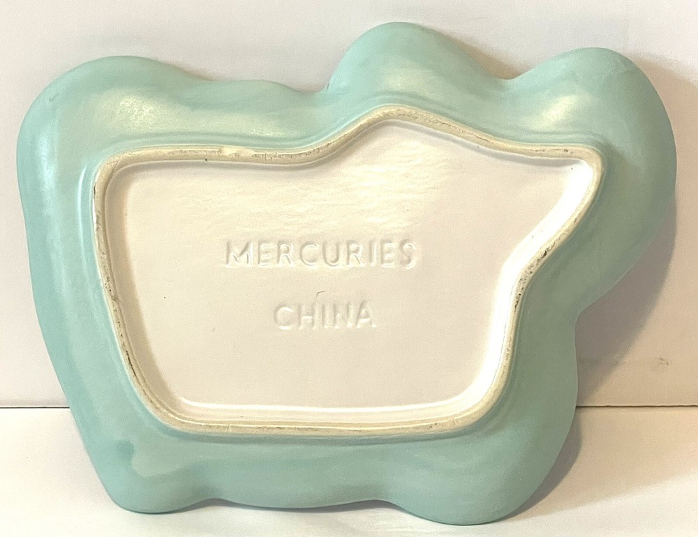 Mercuries Bunny Shaped Plate, Small Ceramic China