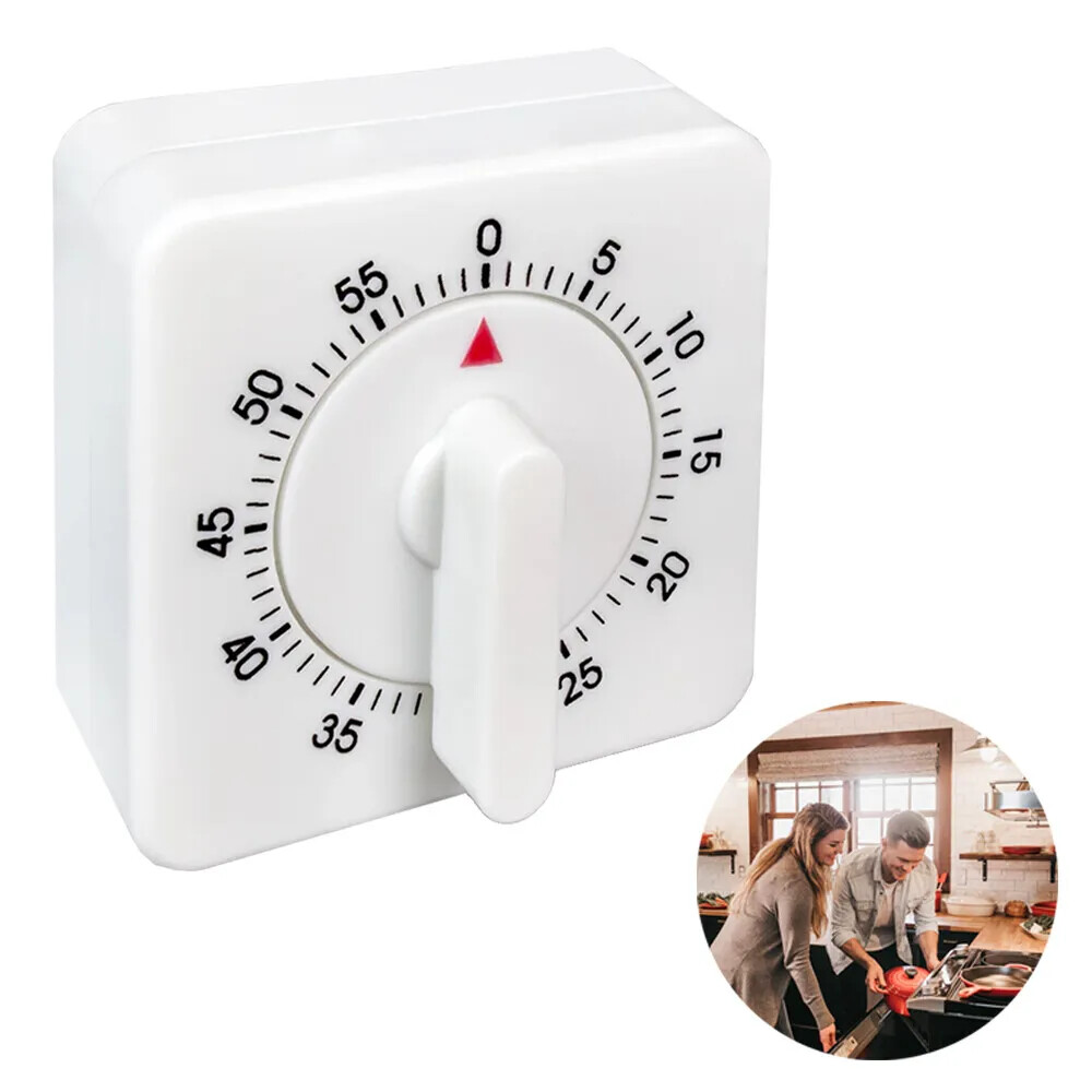 Kitchen Cooking Timer Alarm Count Down Mechanical Timer 60 minutes Counter