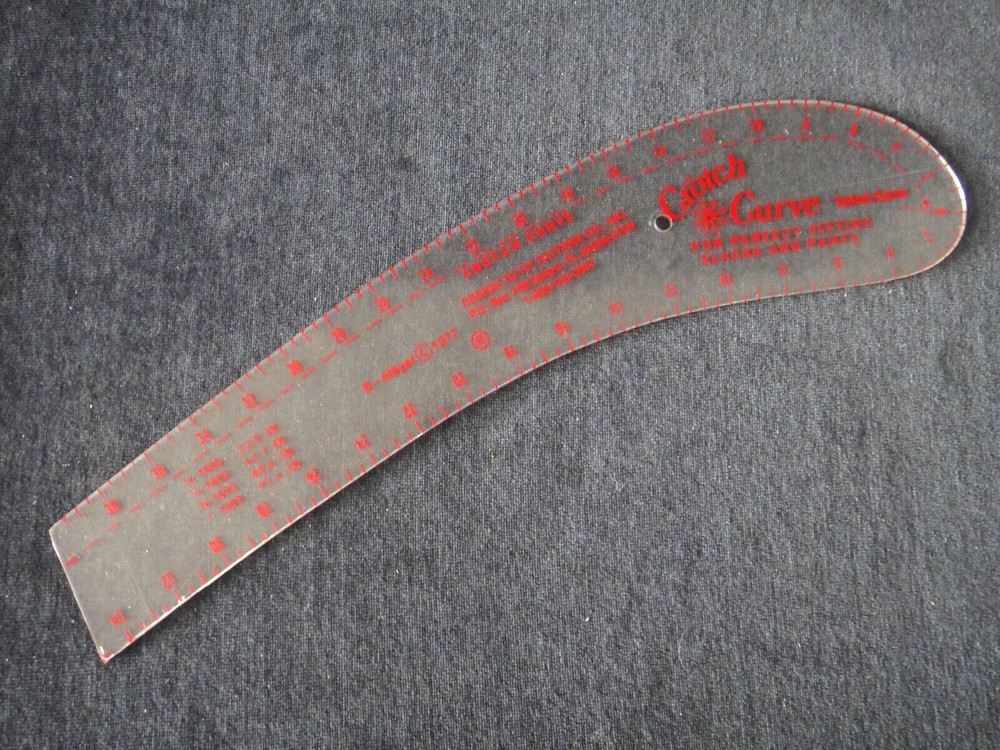 Vintage 1977 B-oleyar Tailor's Crotch Curve