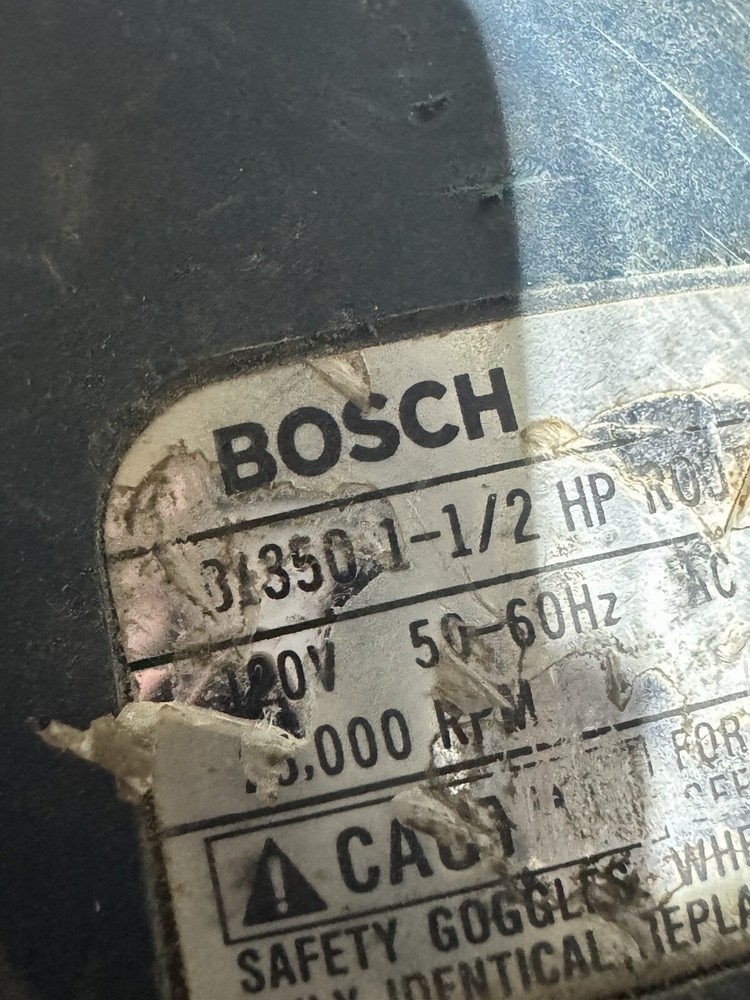 Bosch B1350 1 1/2 Hp Router