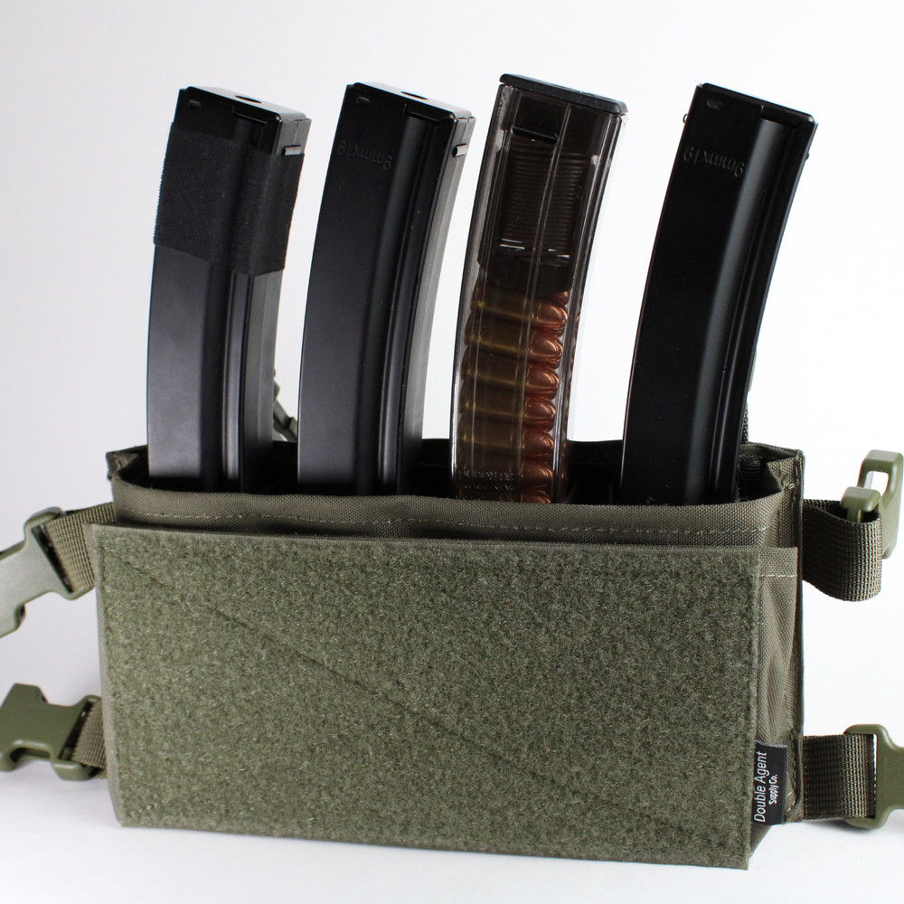Agent 5 | MP5 Insert for Chest Rig and Placard | Black| Hook Attachment