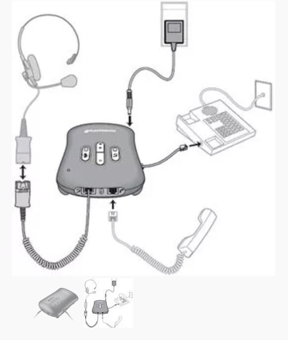 Plantronics AP15 Audio Processor Amplifier | 79960-01