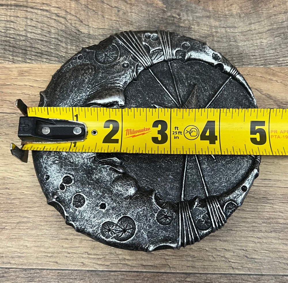 Celestial Moon Resin Incense Burner 5" x 1"