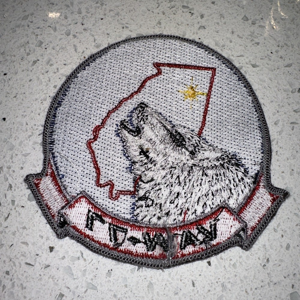 US Navy VAW-77 Patch - No Plastic backing