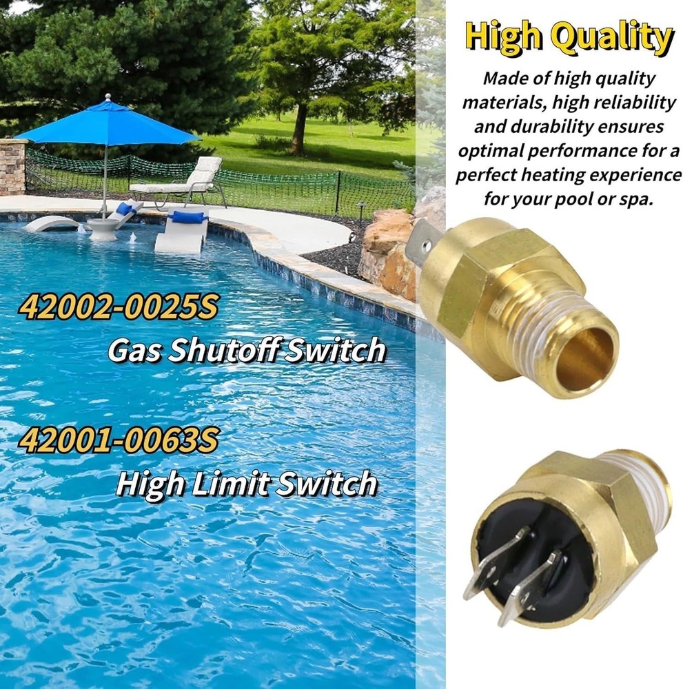 Premier 5-Piece Pool Heater Repair Kit for Pentair MasterTemp & Max-E-Therm