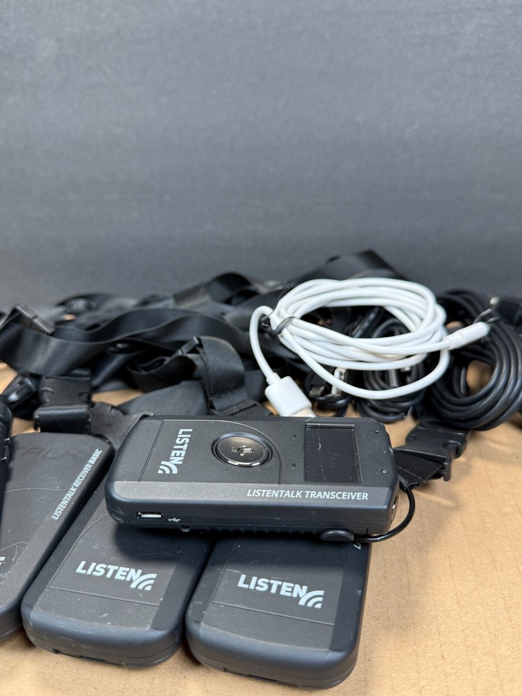Listen Technologies LKR-12 ListenTALK Receiver Basic & Transceiver Ships Fast!!