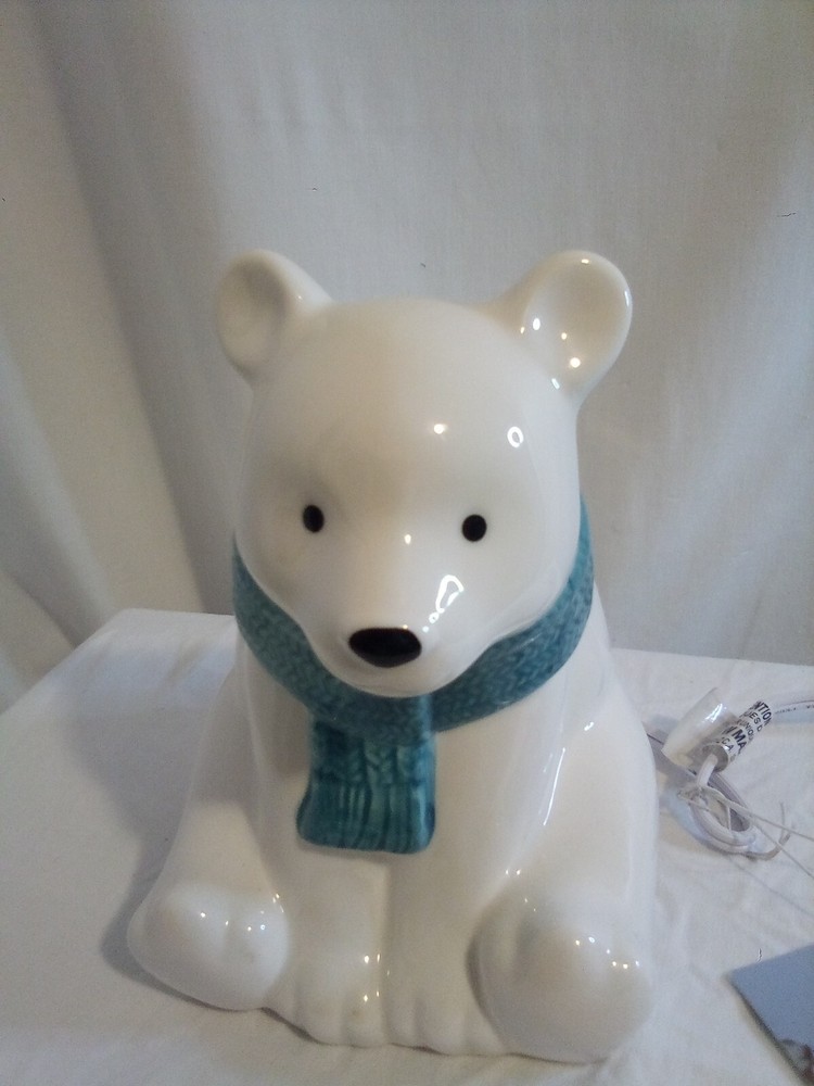 Pillowfort Nightlight Polar Bear White Target Ceramic Light