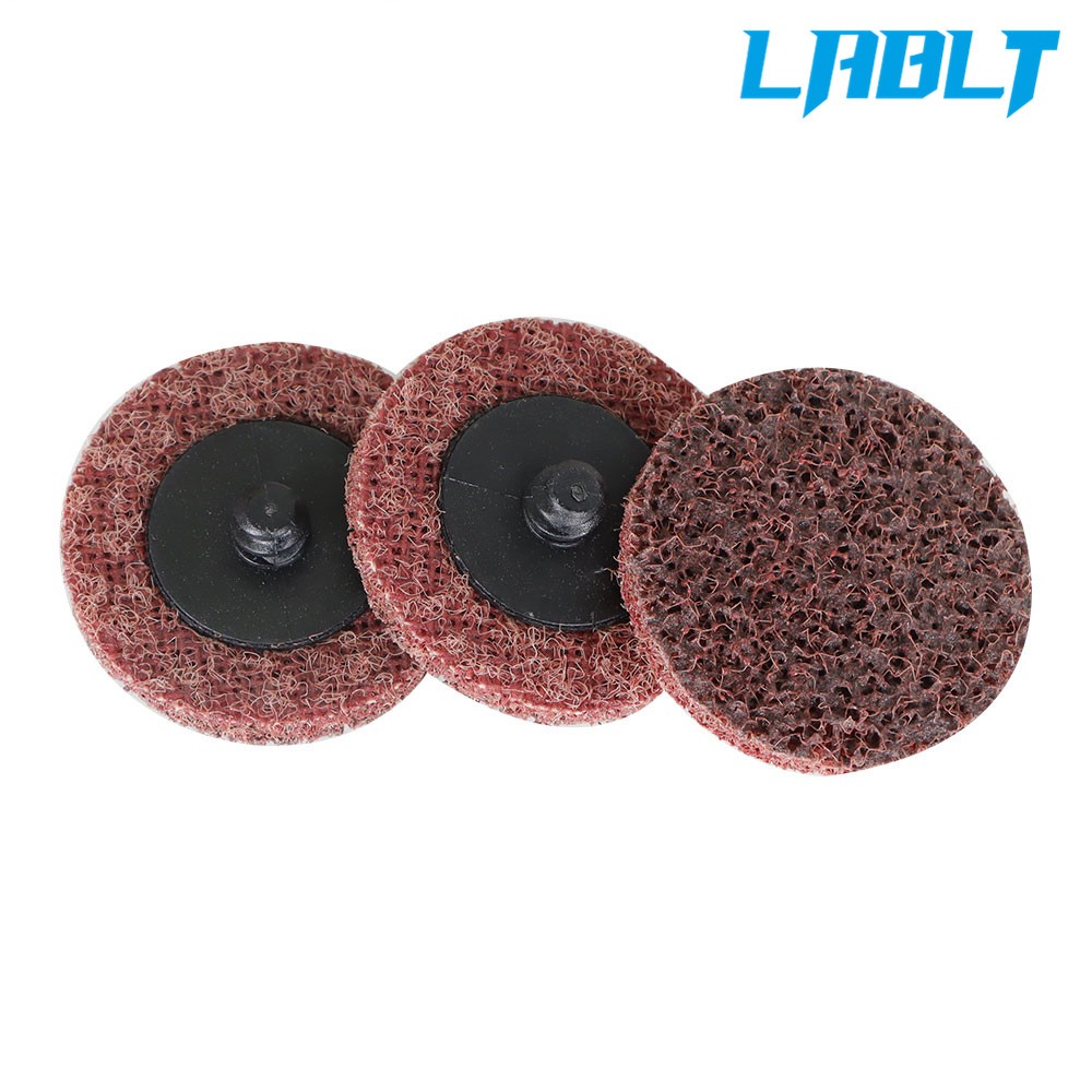 LABLT 50×2" Medium Surface Conditioning Discs Roll Lock Die Grinder Sanding Pads