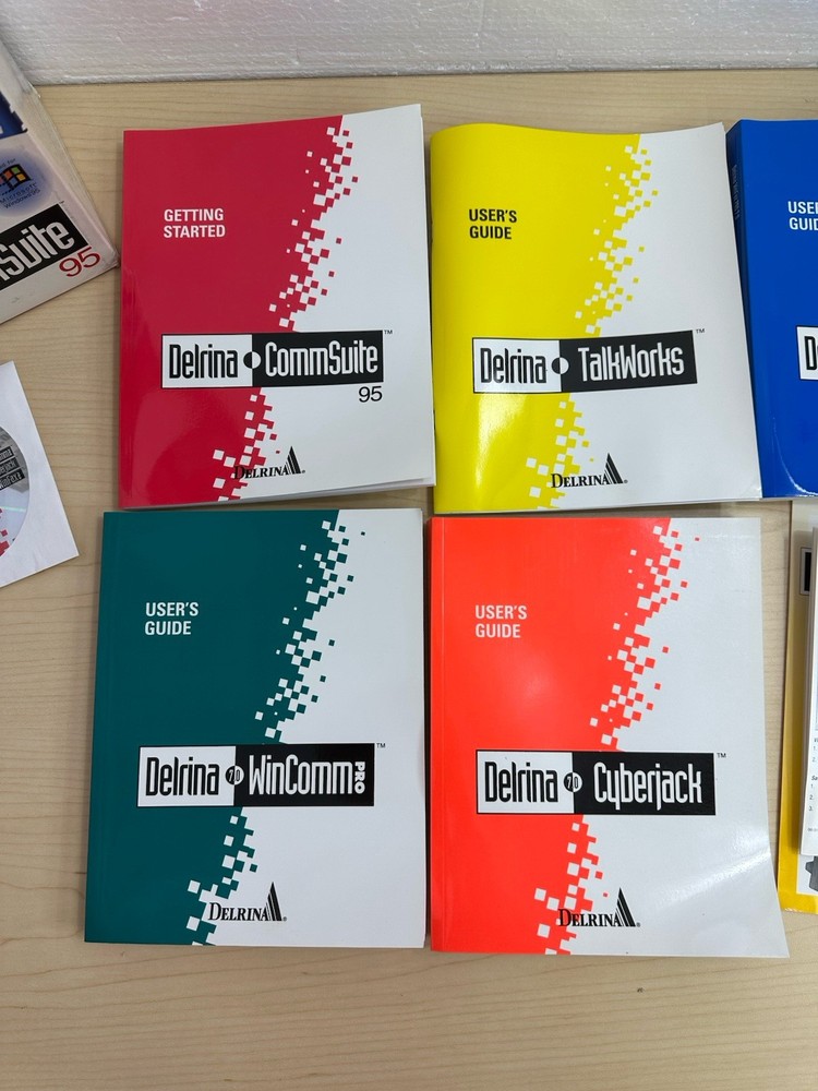 Delrina Commsuite The Complete Communications Solution For Windows 95 Used
