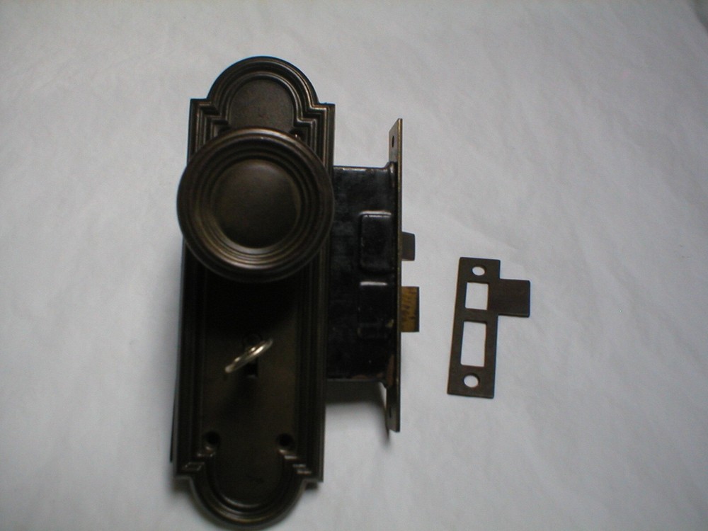 Antique Victorian Era Surface Mount Door Hardware