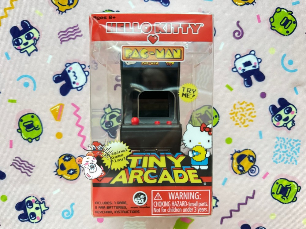 Hello Kitty x Pacman Tiny Arcade World's Smallest Virtual Pet Toy 2020