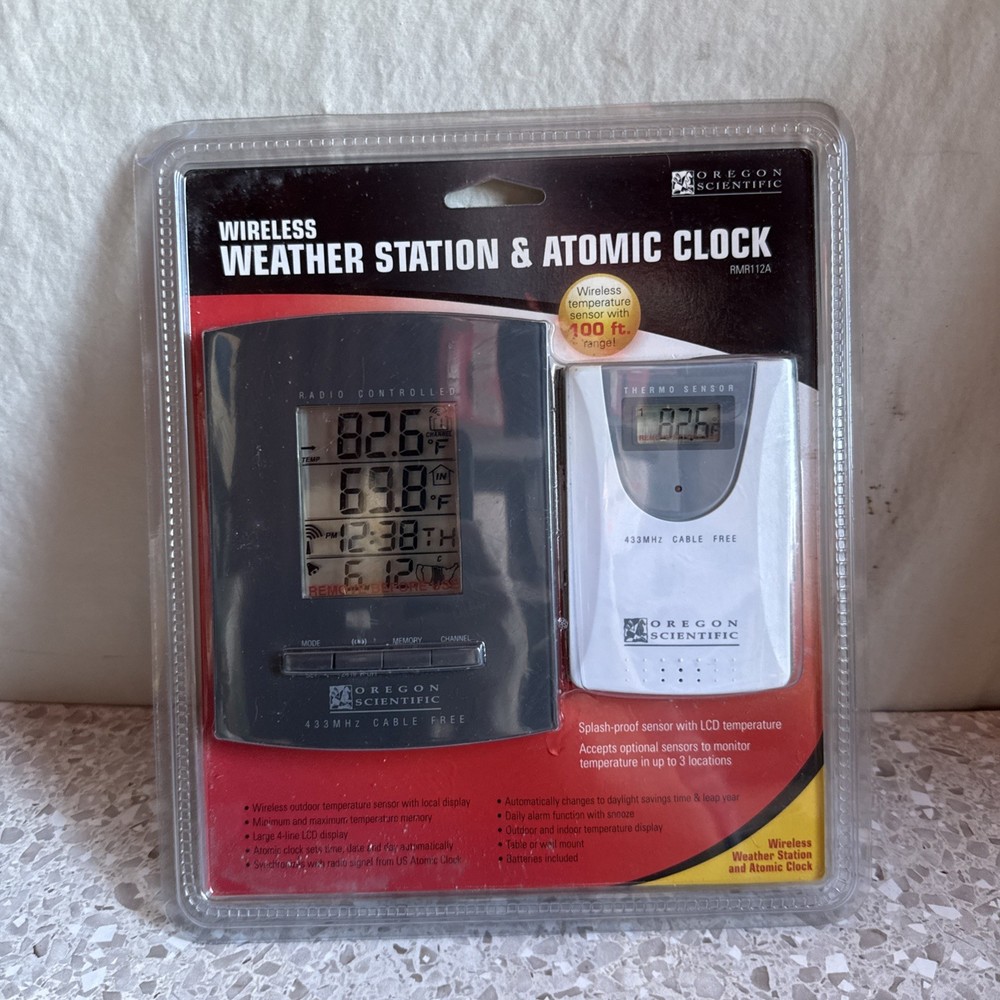 Oregon Scientific Wireless Weather Station & Atomic Clock