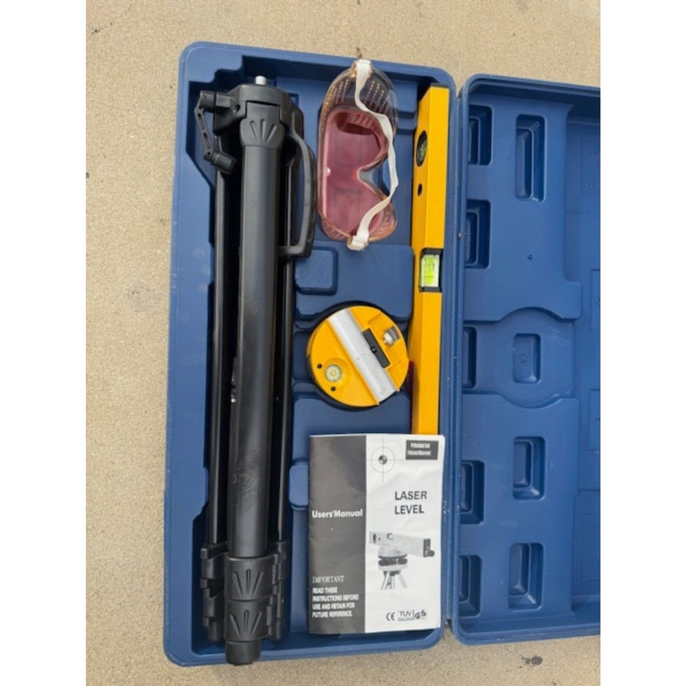 Tool Shop Professional Multi-Beam Laser Level Kit 16"