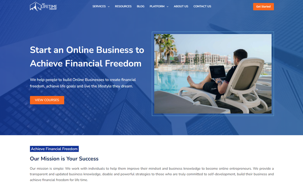 Fully Automatic LMS Learning Management System Online Courses WordPress Website