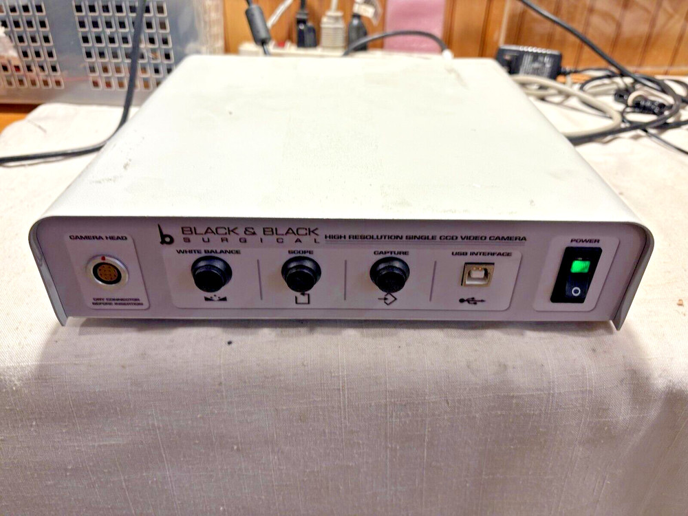 Black & Black Surgical 130.2009 High Resolution Single CCD Video Camera