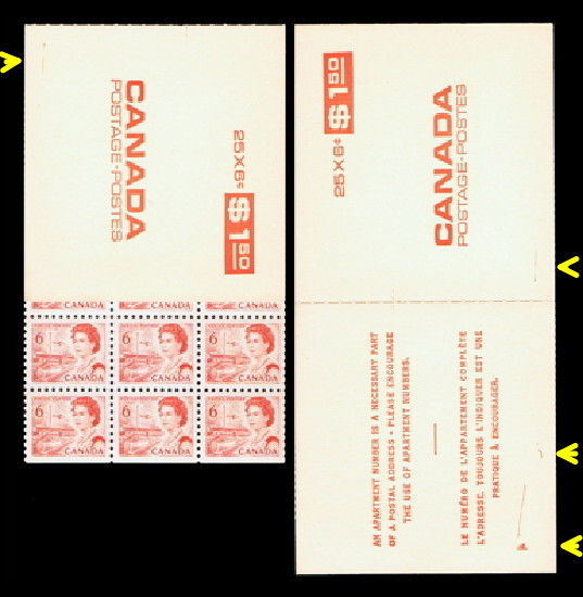 CENTENNIAL B00KLET # 60 ** LF/fl **, Drum Perf,Scratch & Fold Varieties *** $65.
