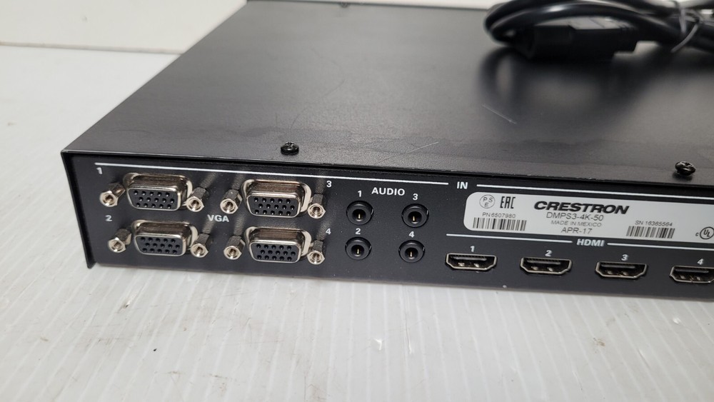 Crestron DMPS3-4K-50 4K Digital Media Presentation System