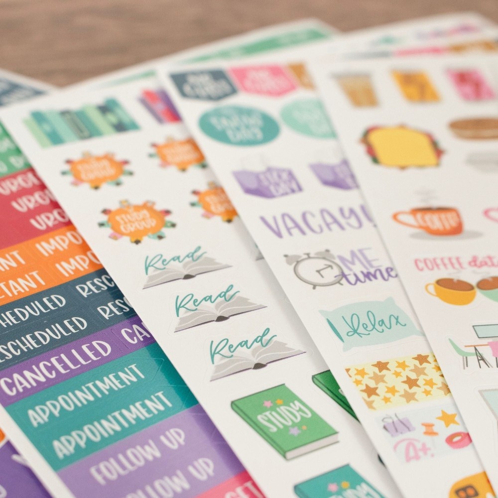 bloom daily planners Planner Sticker Pack, Student