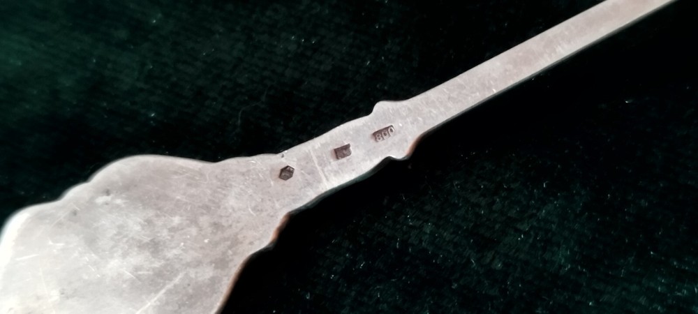 Croatia patriotic SILVER SPOON .800