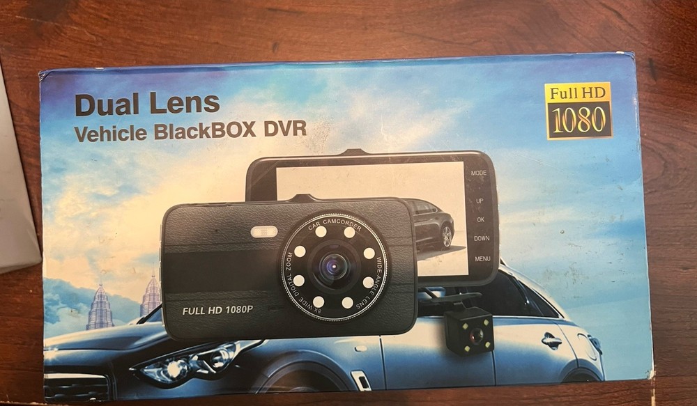 Dual Lens vehicle BlackBox DVR