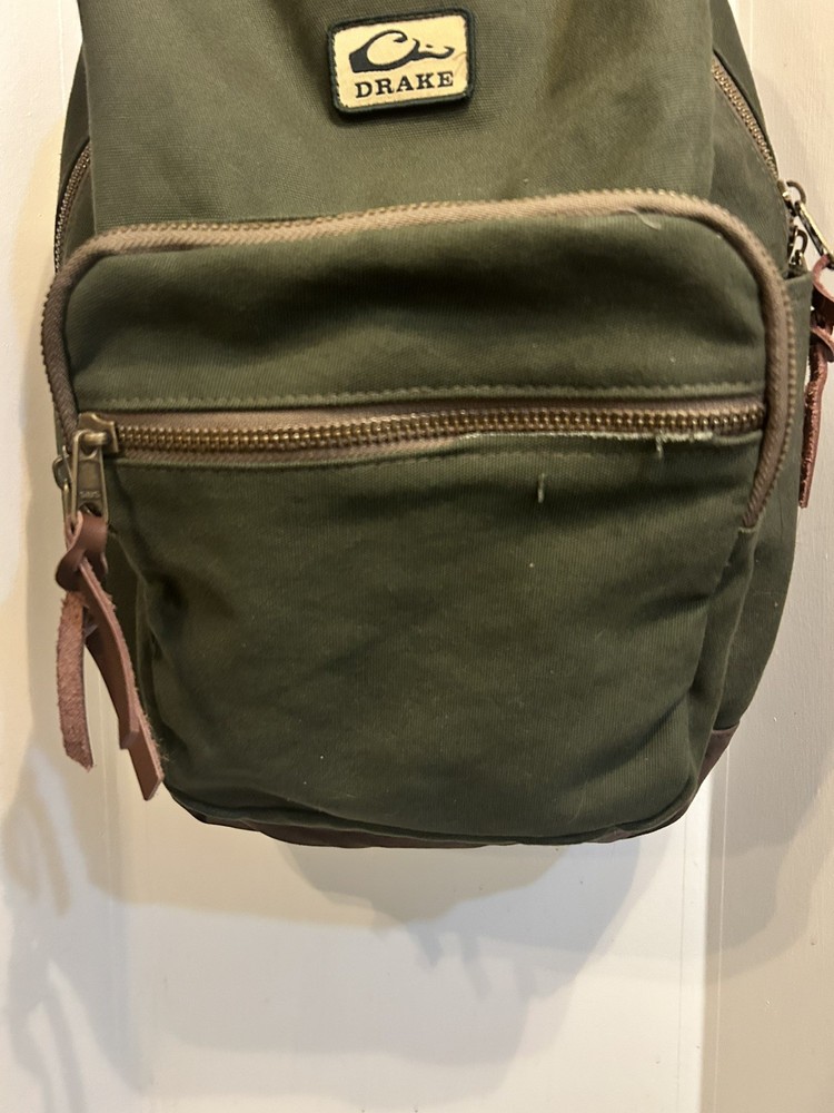 Drake Throwback80 Backpack Green Timber