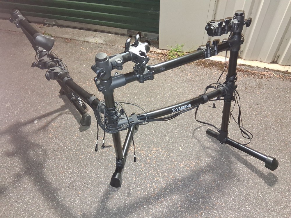 Yamaha RS8 Assembled Rack System for Electronic Drum Kits Black