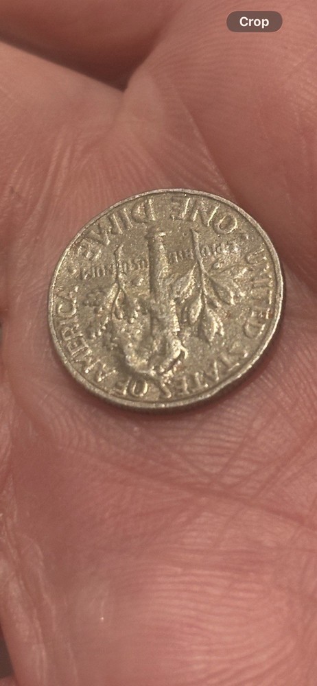 2013 Roosevelt dime error coin